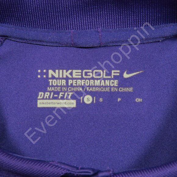 Nike Shirt Mens S Purple Tour Championship East Lake Golf Club PGA Performance - Picture 6 of 8